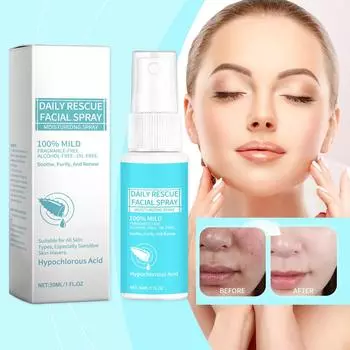 Тоник для лица - тоник для лица - увлажняющий спрей для лица Water Spray Face - спрей для лица для всех типов кожи - спрей-туман для лица30 мл One Size