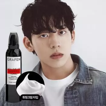 Тоник для взбивания Graphene Volume Up 250мл/100мл (Выберите 1 из 2 типов), Корейская мужская популярная косметика Volume Up Whipping Tonic 250ml