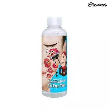 Тоник-пилинг для лица с фруктовыми кислотами Hell Pore Clean Up AHA Fruit Toner 200 мл 1