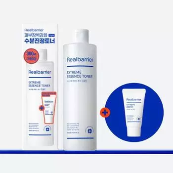 Тоник Real Barrier Extreme Essence Light, 300 мл, специальный (+Легкий крем 25мл)
