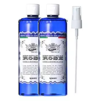 Тоник с розовой водой ACQUA ROSE + 1 распылитель, 400 мл, 2 набора