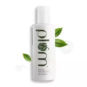Тоник со сливовым зеленым чаем без спирта | Для жирной кожи, склонной к акне | Тоник для сияющей кожи 100% веганский | 200 мл