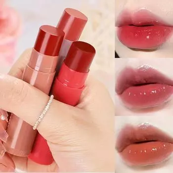 Тонированный бальзам для губ Увлажняющий и разглаживающий бальзам для губ Увядает линии губ 01