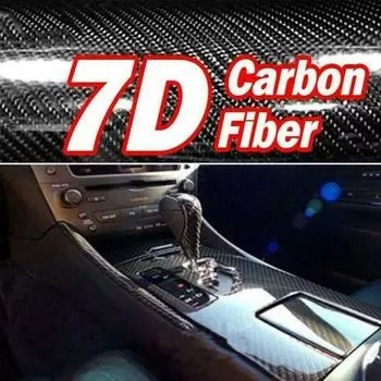 Тонировочная пленка, гладкая текстура, тонкая работа, цветная 7D виниловая наклейка премиум-класса для автомобиля