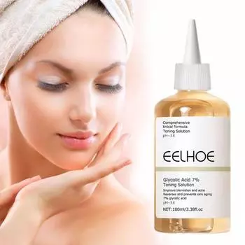 Тонизирующий раствор, не вызывающий раздражения, удаляет прыщи, эффективен, практичен, осветляет пятна, освежающий тоник для лица, уход за кожей 100ML
