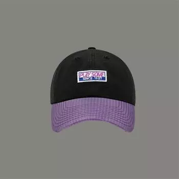 Тонкая бейсболка, кепка с козырьком от солнца, модная летняя шляпа от солнца чёрный