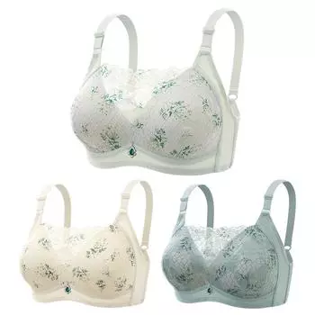 Тонкая чашка большого размера, без стального кольца, кружевная сборка, удобная сборка, сексуальное нижнее белье, нелегкий и дышащий чехол для бюстгальтера. 80B