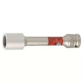 Тонкая длинная фольгированная торцевая головка для ударов с защитой 4AP-19LLN Угол привода 12,7 мм (1/2 ) Красный Ширина по граням 19 мм
