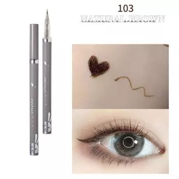 Тонкая и удобная в рисовании жидкая подводка для глаз. Ультратонкий, долговечный и не легко размазывается. Макияж для тонких кончиков.