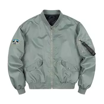 Тонкая куртка-бомбер, мужская рабочая одежда, женская бейсбольная форма, повседневная куртка L