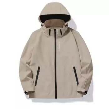 Тонкая куртка для активного отдыха, ветрозащитная, водонепроницаемая, мужская, женская, альпинистская одежда, повседневные куртки из мягкого материала M темно-синий