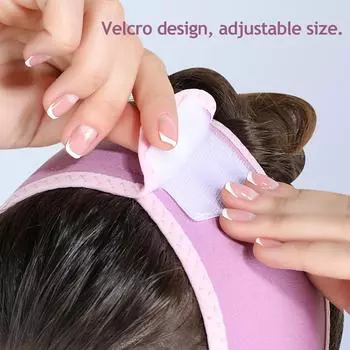 Тонкая маска для лица с регулируемым размером, устройство для подъема подбородка, повязки для лица, небольшой V-образный формирователь фиолетовый