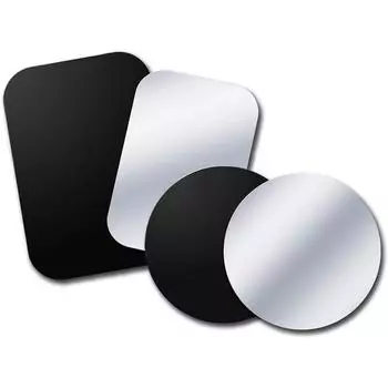 Тонкая металлическая пластина для магнитного автомобильного держателя телефона, железный лист, наклейка, диск для магнита, планшета, стола, сотового телефона, автомобильная подставка, крепление, круглая