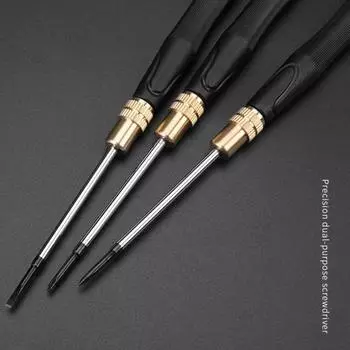 Тонкая отвертка Phillips 2/4 мм с магнитным держателем для инструментов для ремонта часов 2mm