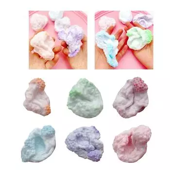 Тонкая пластичная игрушка из теста для снятия стресса с запахом молока для взрослых, расслабляющая игрушка для снятия стресса с помощью льда и кожи в офисе зелёный