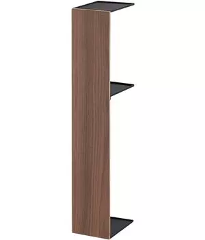 Тонкая полка для унитаза Yamazaki Jitsugyo Lin Brown 3192