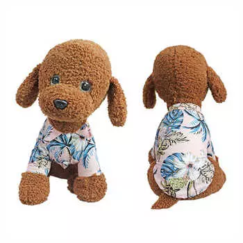 Тонкая рубашка для маленьких собак и кошек, летняя рубашка для собак, одежда для домашних животных, одежда для собак, весна и осень XS