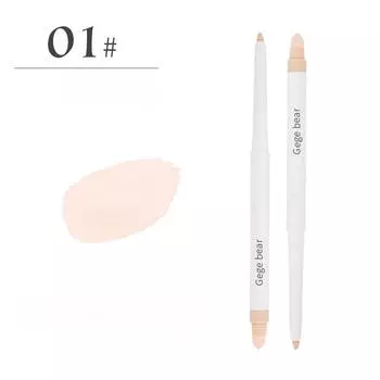 Тонкая ручка-консилер для век, ручка шелкопряда, осветляющая слезы, темные круги, следы от прыщей, консилер-карандаш