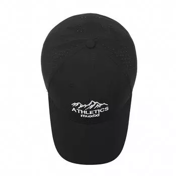 Тонкая сетка с вентиляционным отверстием, ультралегкая, быстросохнущая бейсболка, солнцезащитная спортивная кепка для отдыха на открытом воздухе, мужская и женская, регулируемая шляпа Adjustable тёмно-синий