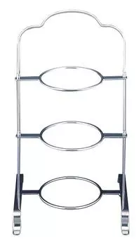 Тонкая трехъярусная подставка для чаепития Сделано в Японии Мистер. MR-417