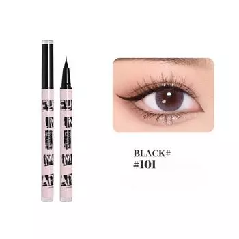 Тонкая универсальная жидкая подводка для глаз, водонепроницаемая, устойчивая к поту, не размазывающаяся, быстросохнущая, стойкая, карандаш для подводки глаз для начинающих