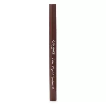 Тонкая жидкая подводка для глаз Canmake 02 Коричневый