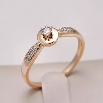 Тонкие белые циркониевые кольца на палец для женщин, классические ювелирные изделия для свадебной вечеринки 6