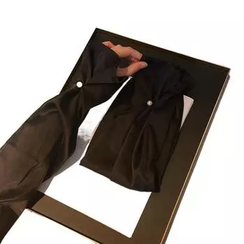 Тонкие Дышащие Рукава Длинные Жемчужная Пряжа Рукава Солнцезащитные Модные Шелковые Рукава Девочки