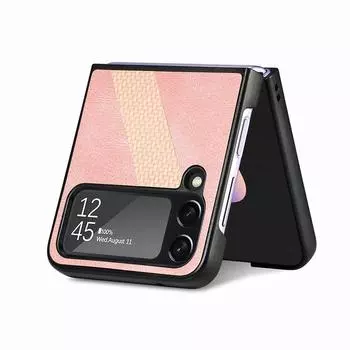 Тонкие легкие кожаные складные чехлы для Samsung Galaxy Z Flip 4 5g Flip4 Zflip4 противоударный чехол для мобильного телефона for Samsung Z Flip 4 зелёный