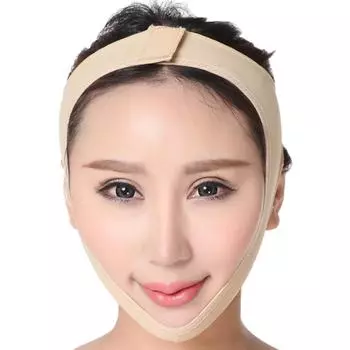 Тонкие маски для лица для уменьшения двойного подбородка, повязки для похудения, уход за кожей XL