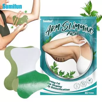Тонкие наклейки для рук и ног Sumifun прощаются с лишним весом 1bag/10Pcs