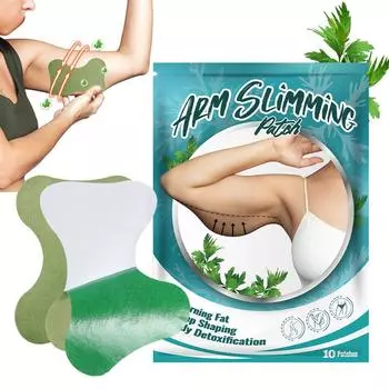 Тонкие наклейки на руки и ноги прощаются с лишним весом 10pcs зелёный