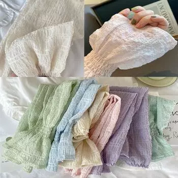 Тонкие рукава из ледяного шелка, защитные рукавицы для рук, варежки для женщин и девочек