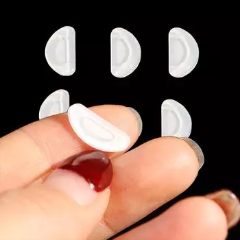 Тонкие солнцезащитные очки Нескользящие аксессуары для очков Клейкие силиконовые носоупоры