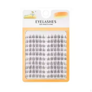 Тонкие стебельчатые ресницы, накладные ресницы, макияж, смешанные накладные ресницы, сказочный набор для сцены свиданий