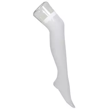 Тонкие, универсальные чулки, черные, белые, для взрослых, аксессуары для униформы на Хэллоуин, женские носки выше колена one size fits all белый