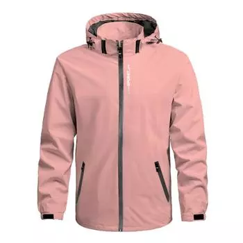 Тонкие ветровки для активного отдыха, мужской штурмовой костюм, ветрозащитная водонепроницаемая куртка, женская одежда для альпинизма больших размеров, повседневное рабочее пальто из мягкой ткани M(50-55kg) чёрный