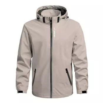 Тонкие ветровки для активного отдыха, мужской штурмовой костюм, ветрозащитная водонепроницаемая куртка, женская одежда для альпинизма больших размеров, повседневное рабочее пальто из мягкой ткани M(50-55kg) чёрный