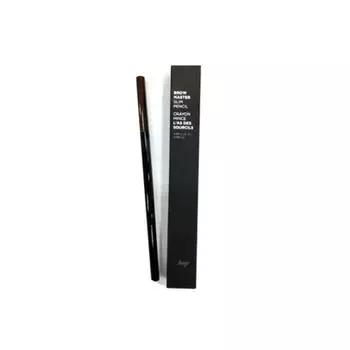 Тонкий автоматический карандаш для бровей The Face Shop Browmaster Eyebrow Slim 0,05 г, оттенок 03 нюдовый коричневый, 1 шт.