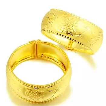 Тонкий браслет из латуни с позолотой в виде дракона и феникса, позолоченный браслет Centennial