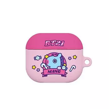 Тонкий чехол BT21 Pink Candy Shop Airpods Pro 2, 1 шт.