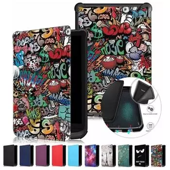 Тонкий чехол для Pocketbook 627/616/632, мягкий кожаный чехол из ТПУ для PocketBook Touch Lux 4 Basic Lux 2 Touch HD 3