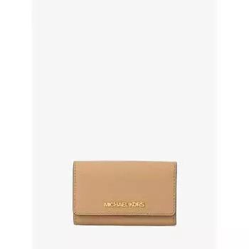 ТОНКИЙ ЧЕХОЛ ДЛЯ ВИЗИТНИЦ MICHAEL KORS JET SET TRAVEL 35H6GTVD2L220 CAMEL