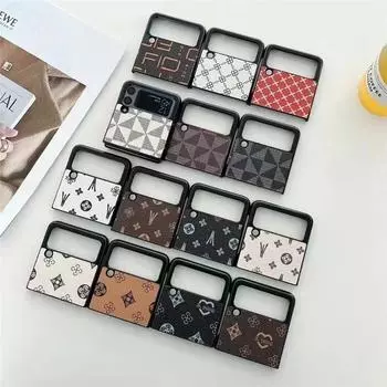 Тонкий чехол из искусственной кожи для Samsung Galaxy Z Flip 5 3 Z Flip 4 5G ультратонкий чехол для телефона Samsung Zfold 3 Zfold 4 Coque Fundas Capa samsung Z flip 3 белый