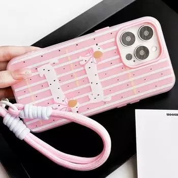 Тонкий чехол-шнурок для iPhone 16, совместимый и подходящий для 15, 14, 13, 12/11, promax /xsmax/xr, таксы 16