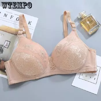 Тонкий и большой размер бюстгальтера на косточках для женщин, собирающий и удобный бюстгальтер с большой чашкой, бюстгальтер пуш-ап 36/80B чёрный