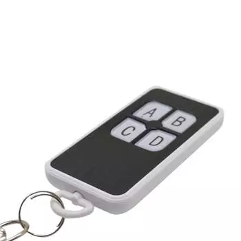 Тонкий и компактный черный пульт дистанционного управления, совместимый с NICE FLO1RS FLO2RS FLO4RS