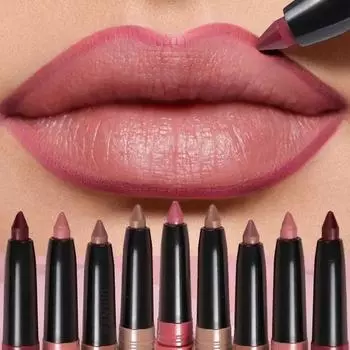 Тонкий карандаш для губ Soft Mist Matte Lip Crayon Сексуальный розовый карандаш для губ Lip Contouring Lip Liner Tint Cosmetic 01
