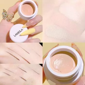 Тонкий консилер, подходящий для маскировки темных кругов с принтом прыщей, контроль жирности, макияж нелегко снять.