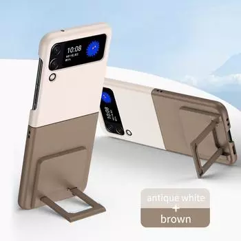 Тонкий модный складной гибридный цветной гибридный чехол с защитой от падения для Samsung Galaxy Z Flip 4 5g Flip4 Flip3 Flip 3 с функцией подставки for samsung z flip 4